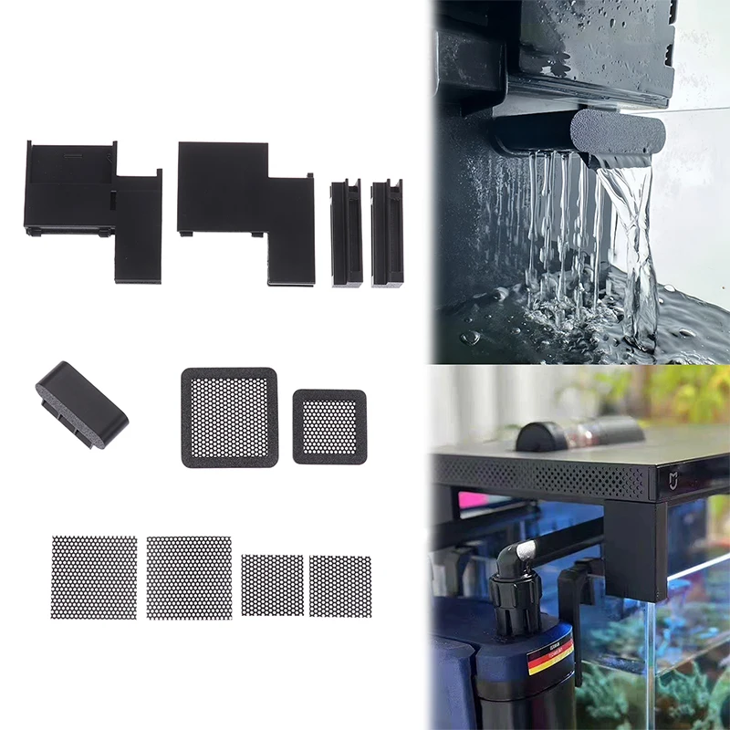

1Set Suitable For Xiaomi Mijia Smart Fish Tank Heightening Bracket Rain Shower Water Outlet Upper And Lower Baffle Screen Kits
