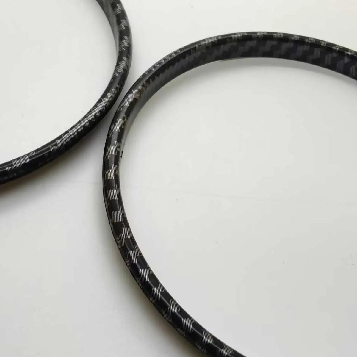 Carbon Fiber Gloss Styling Dashboard Gauge Ring Set For BMW E36 3 Series 92-99 models with VDO speedometer only