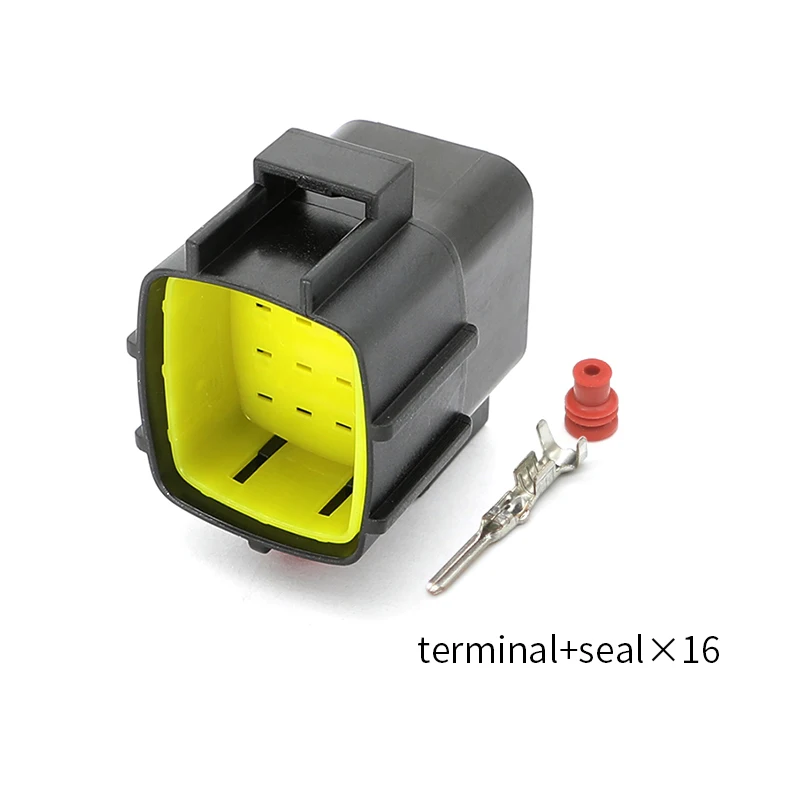 

368050-1 16-pin male plastic shell sheathed wire harness end connector, automotive waterproof connector
