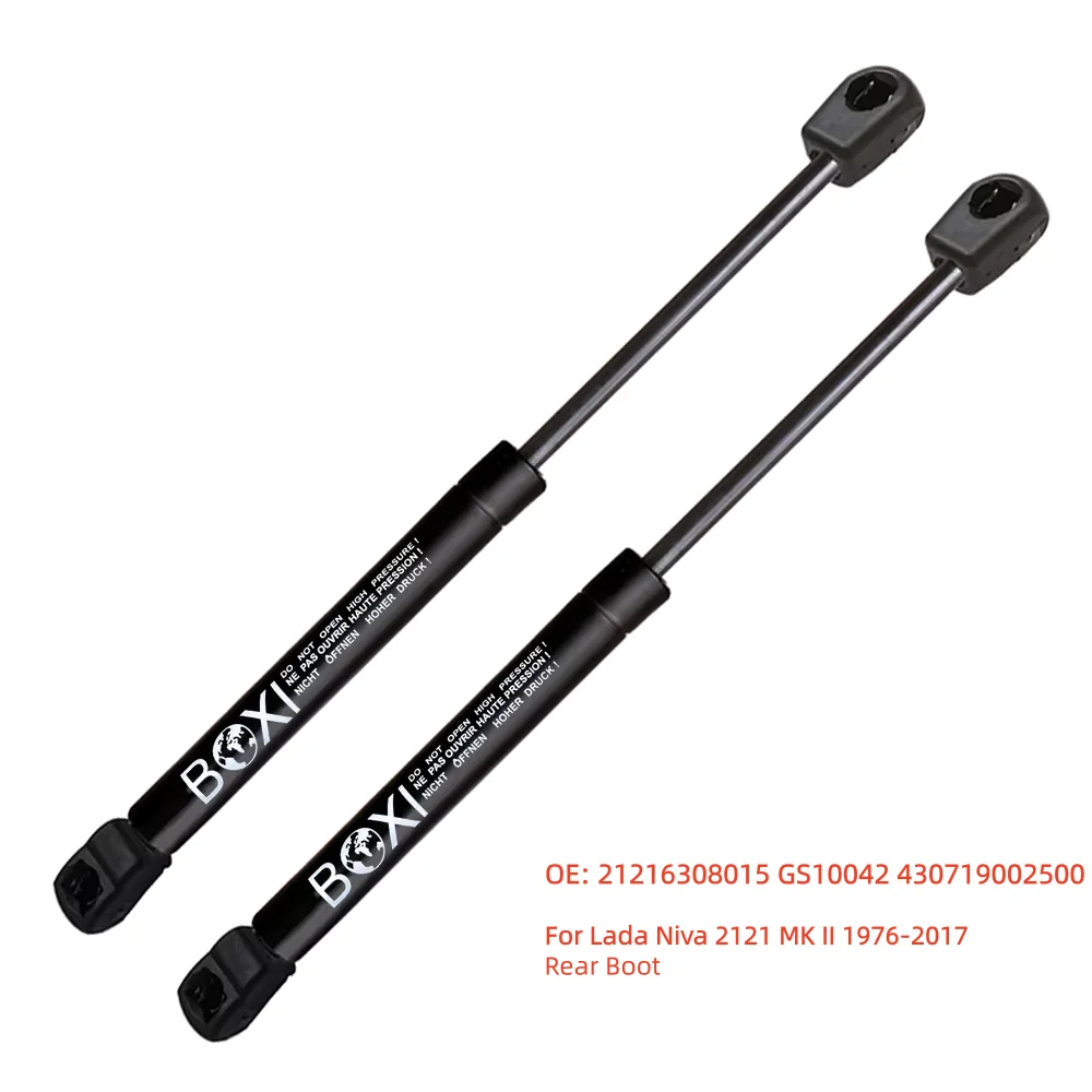 BOXI 2Pcs Rear Boot Shock Gas Spring Lift Support Prop 21216308015 For Lada Niva 2121 MK II 1976-2017 Lift Struts