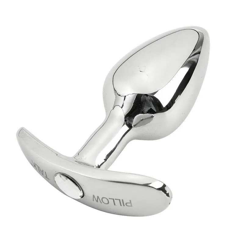Heavy Stainless Steel Anal Ball Butt Plug Small Size Metal Wearable Anal Beads Butt Plug Insert Ass Vaginal Sex Toy dildo