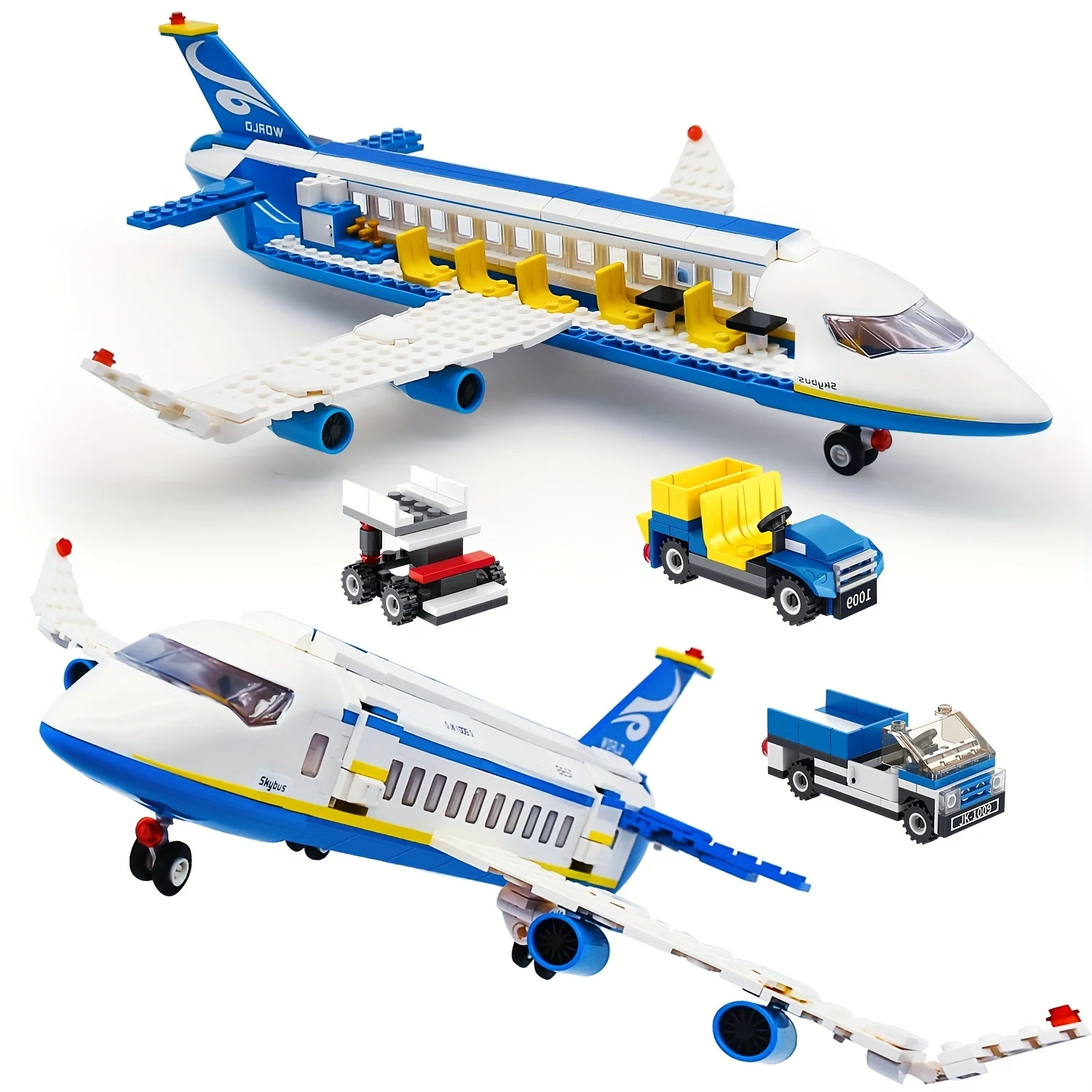 

Military Aircraft Building Blocks Boys, Assembled Toy, Children Educational Model Toy, Gift