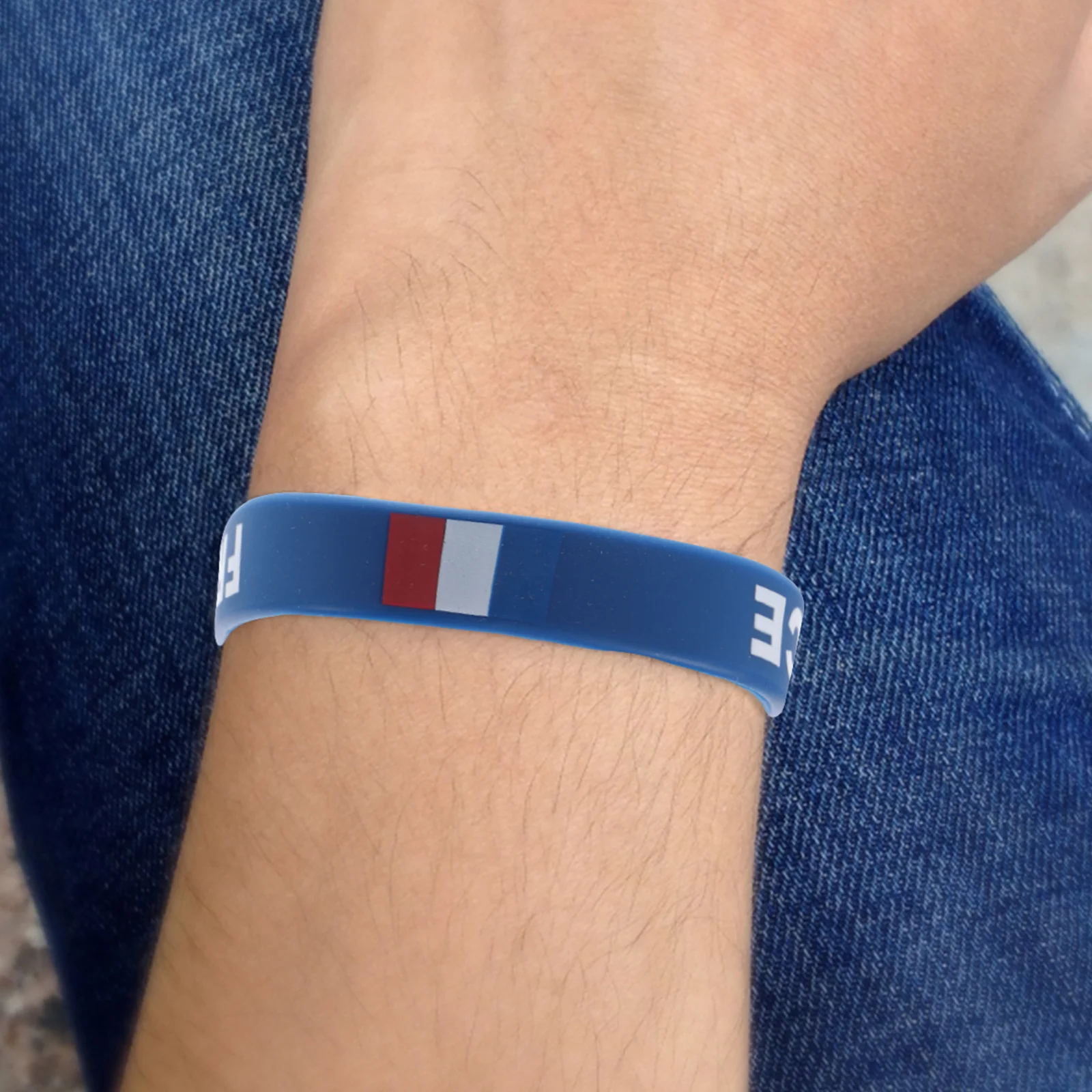 

5 шт. силиконовые браслеты с флагом страны, мягкий удобный спортивный браслет, кольцо на руку для футбольного матча, футбола