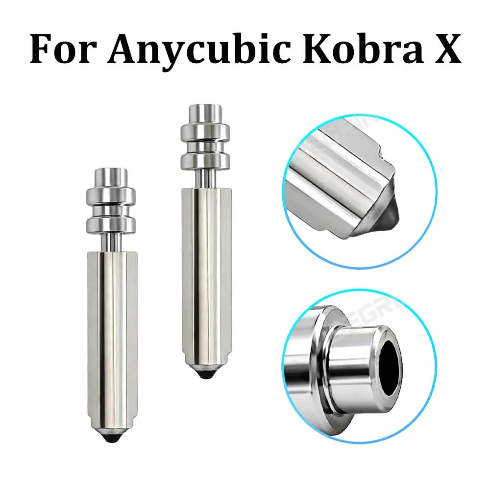 

Bimetallic Nozzles For Anycubic Kobra X Combo Quick Swap Hotend Nozzle Hardened Steel 0.2/0.4/0.6/0.8mm Kobra X 3D Printer Parts