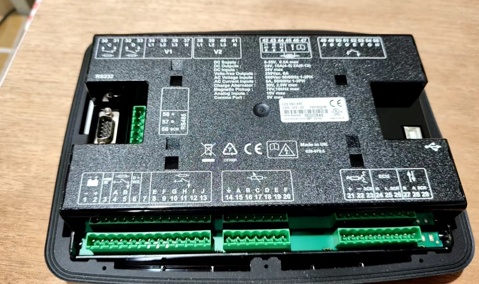 

DSE7320 MKII ,Generator Controller DSE7320 Copy,DSE7320 MKII Copy,In Stock Deep Sea Generator Controller With Software