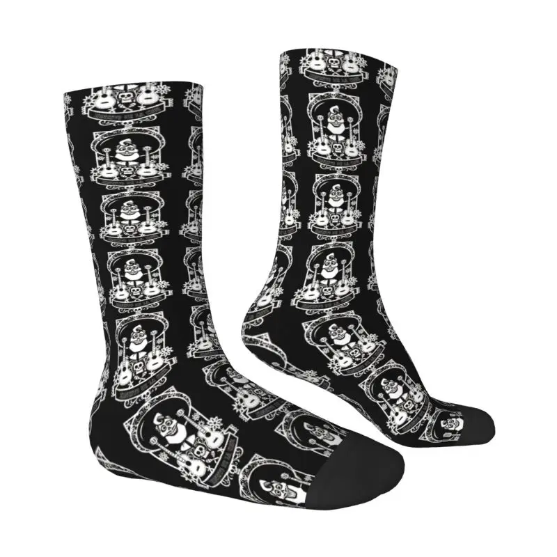 Custom Coco Anime Men Women Crew Socks Unisex Cool 3D Print Mama Imelda Rivera Dress Socks