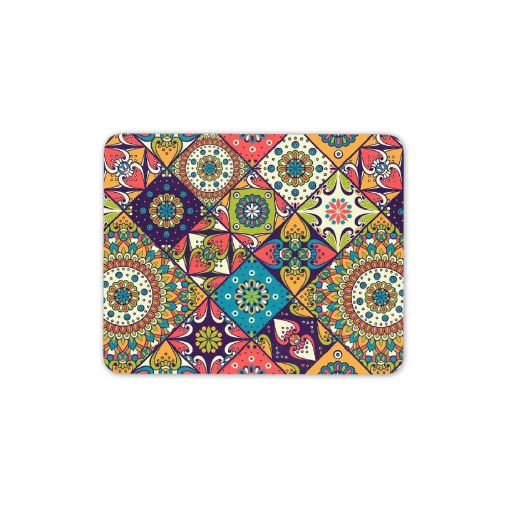 

Retro pattern mouse pad, Persian-style desk accessory, computer desktop decoration, HD printed rubber, anti-slip and washable