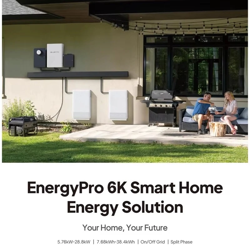5kW Solar Power System Home Energy Storage Lithium Battery Generator for Whole House Backup Solar Kit UL CE Attestation