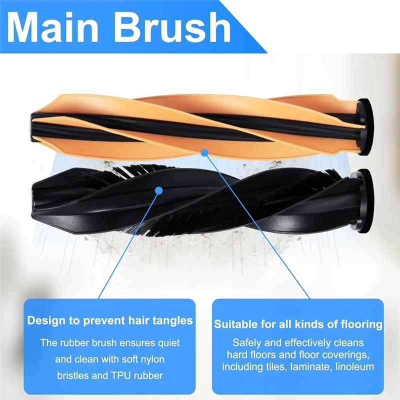 ABZA-для Dreame X50 Ultra Complete/L50 Pro Ultra/X50 Master Робот-пылесос Комплект аксессуаров