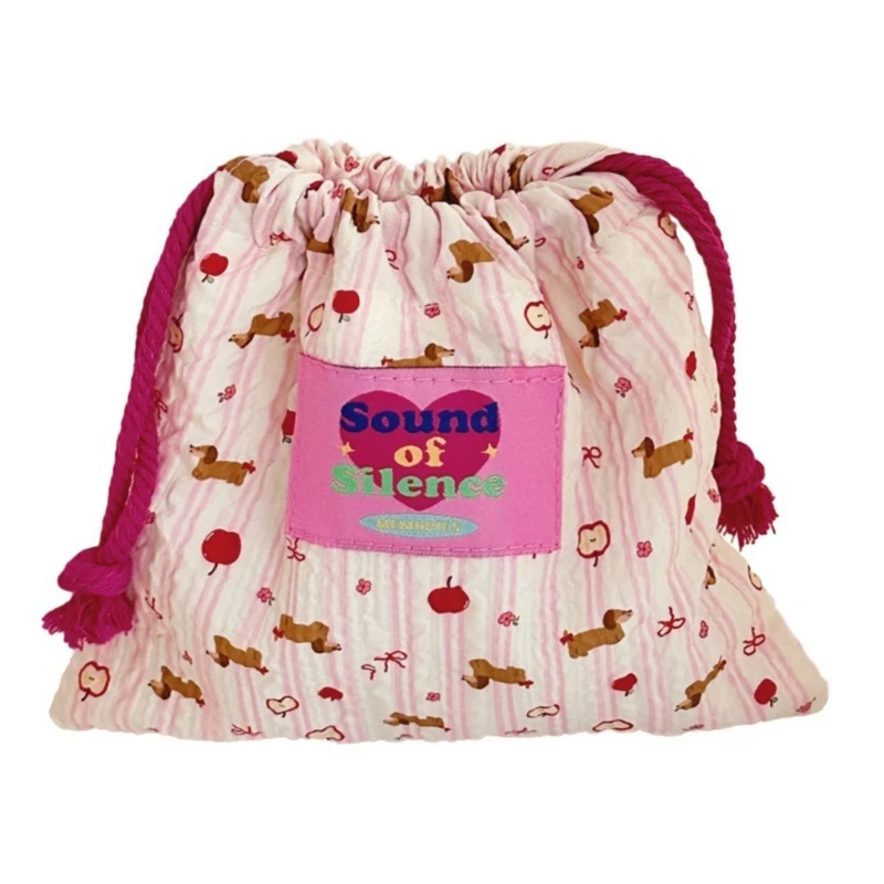 

A3PE Drawstring Makeup Bag Small Bag Portable Storage Bag Travel Toiletry Bag