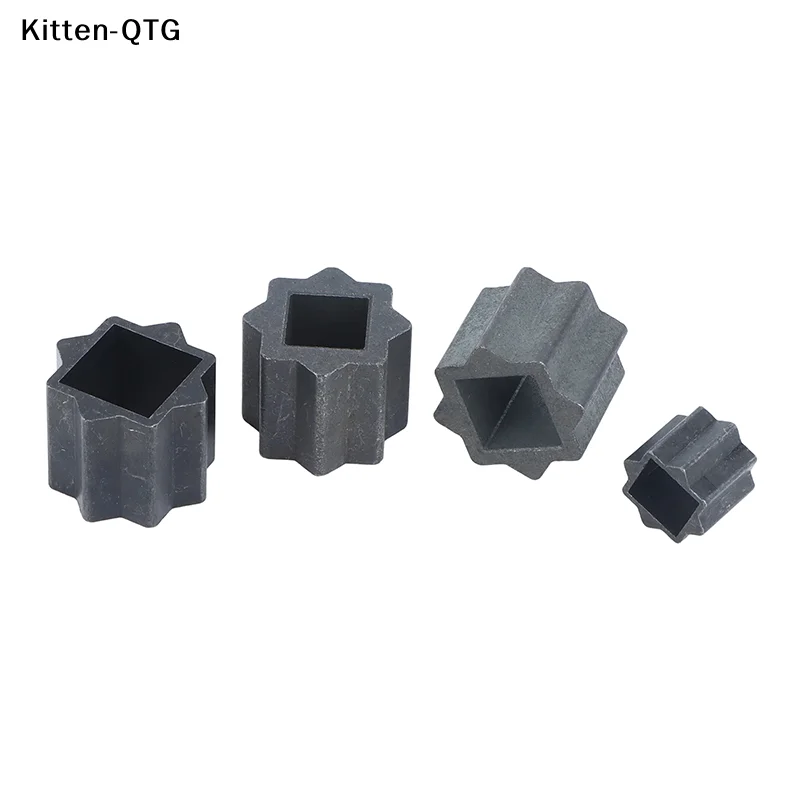 NEW 2Pcs Pneumatic Head Adapter Sleeve Actuator Connecting Sleeve Inner Square Outer Octagonal Sleeve Ball Valve Reducer Sleeves