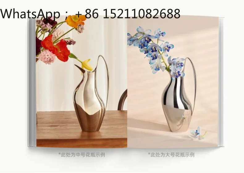 SCY light luxury high-end swan pot cold kettle shape vase for exquisite gifts housewarming gifts