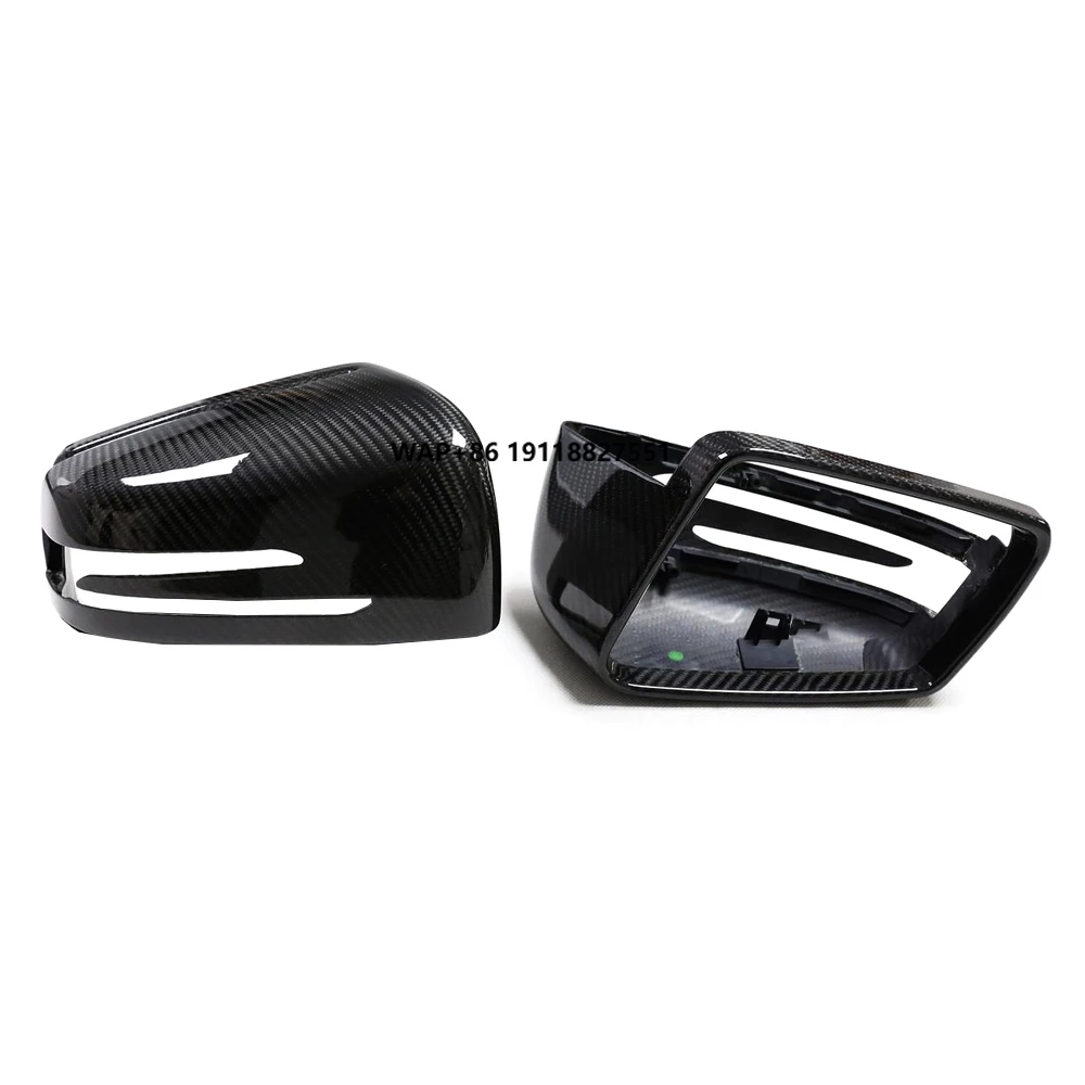 

Real Carbon Fiber Rearview Mirror Cover for W176 W246 W204 C207 W212 W221 X204 Side Mirror Cap Shells Replacement