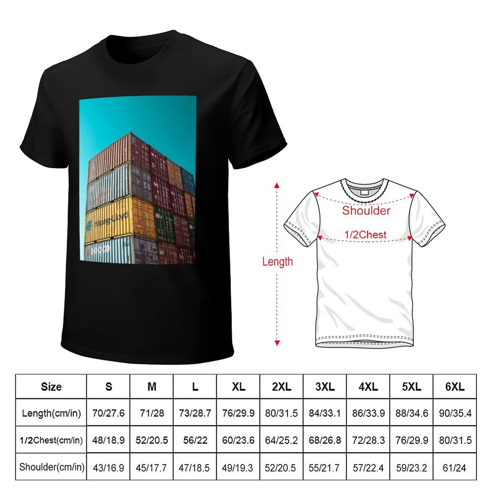 stacked containers T-Shirt Quick Dry Fishing T-Shirt
