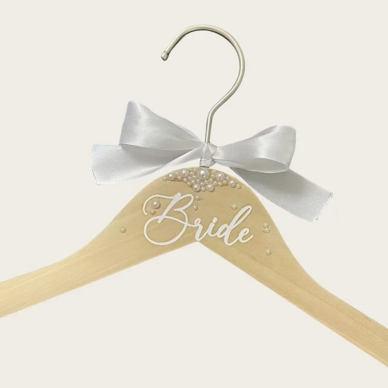 1pc Braut Gedruckt Perle Aufhänger Braut Dusche Hochzeit Requisiten Hen Bachelorette Party Dekoration Lieferungen Braut zu Werden Geschenke – Detail 6