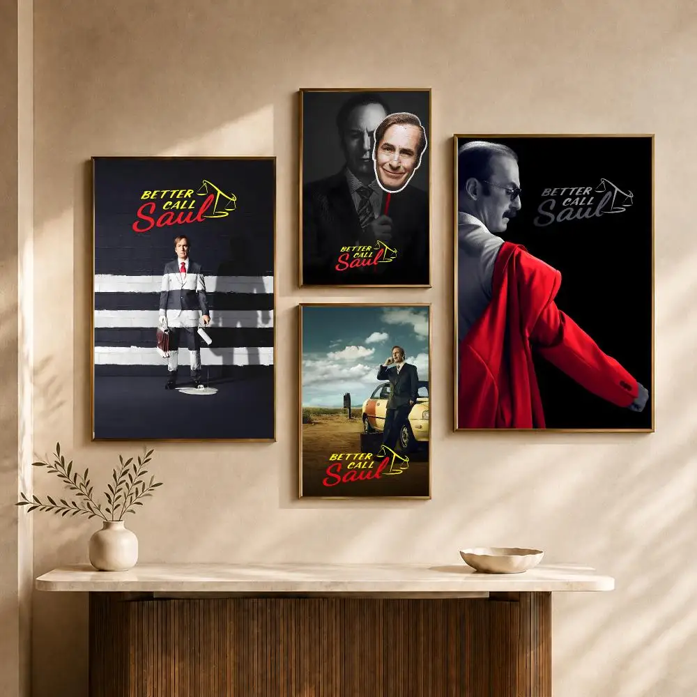 Series Better Call Saul Crime Drama TV Poster HD Wall Decor Apartment Dorm Office Cafe Bedroom Home Gift