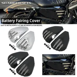 Motorcycle Accessories Battery Side Fairing Covers For Harley Davidson 2004-2013 Sportster XL 1200 883 FORTY-EIGHT XL883 XL1200