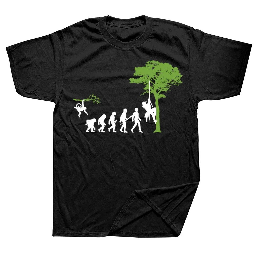 D Arborist Revolution جرافيك تي شيرت الصيف نمط القطن الشارع الشهير قصيرة الأكمام هدايا عيد ميلاد تي شيرت ملابس رجالي