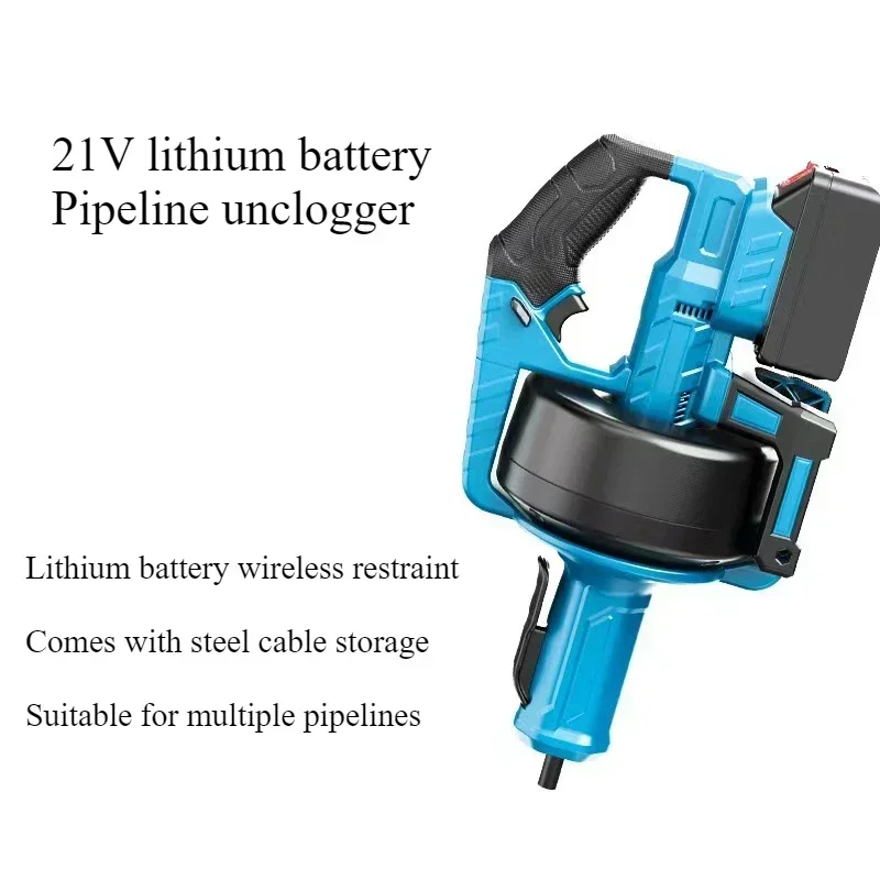 

Portable Pipe Toilet Electric Portable Sewer Kitchen and Bathroom Floor Drain Household Blockage Dredging Machine
