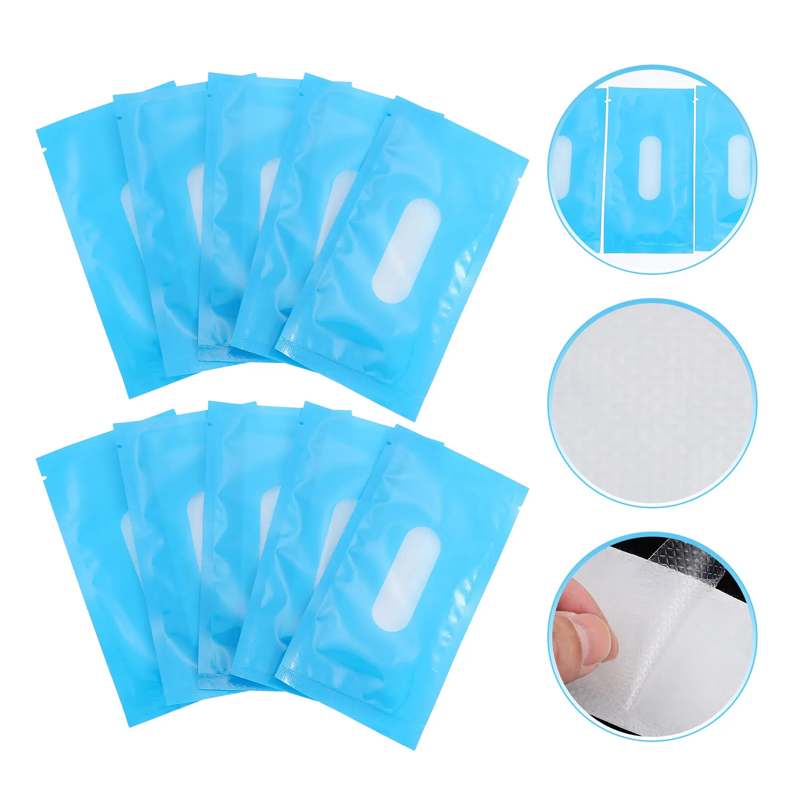 10Pcs Fever Patch Cooling Patch Fever Reducer for Rapid Relief Cooling Pads Headache Toothache Sunstroke Relief
