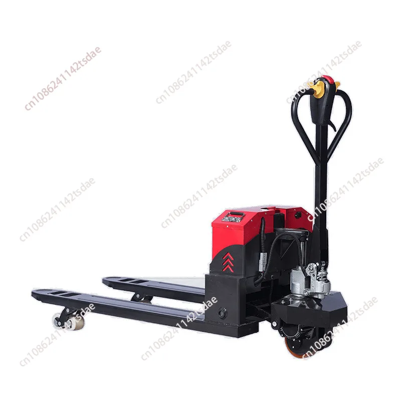 3 T Electric Hydraulic Truck  Forklift Small Trailer Construction Site Warehouse Pallet