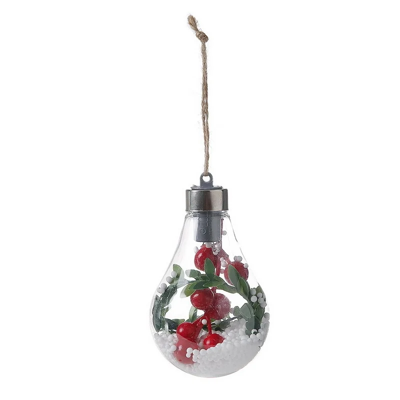 Led Globe Night Light Led Christmas Light Fence Hanging Ball Light Led Hanging Light Indoor Wall Decoration