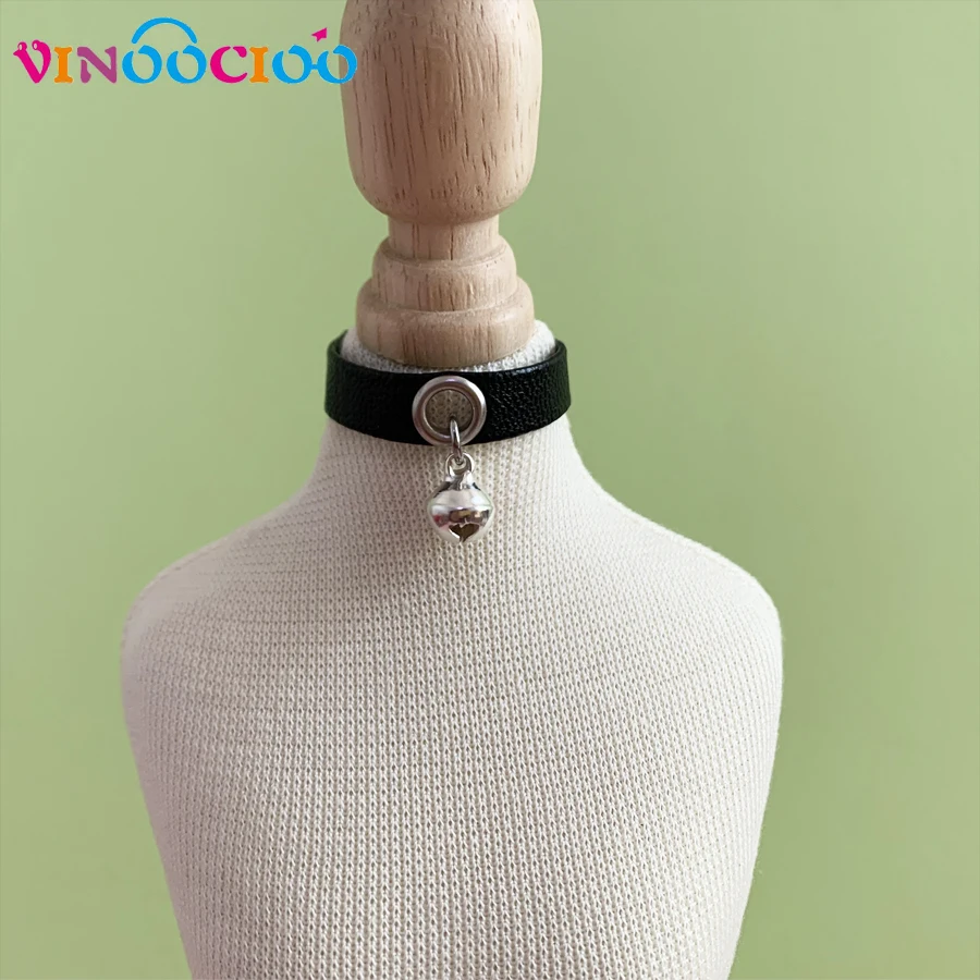 30/45/60/75cm Doll's Necklace Collar with Bell Ball Fit To 1/3 1/4 1/6 Bjd Doll Diy Girl Toys Dress Up Gift Doll Accessories