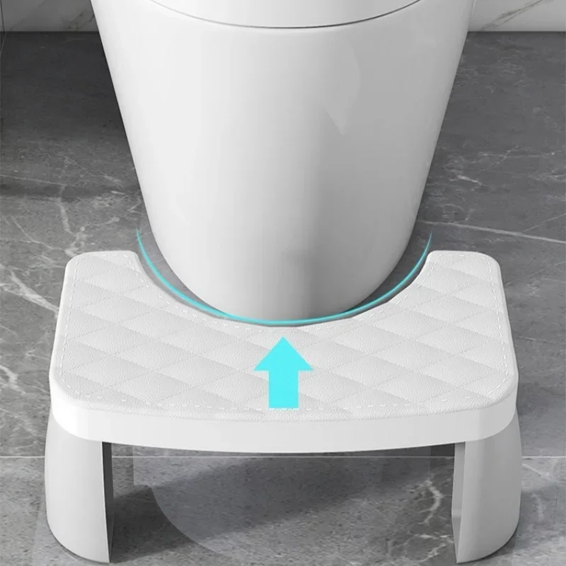 1 pz wc Squat sgabello rimovibile antiscivolo sedile del water sgabello portatile Squat sgabello casa accessori per il bagno per adulti