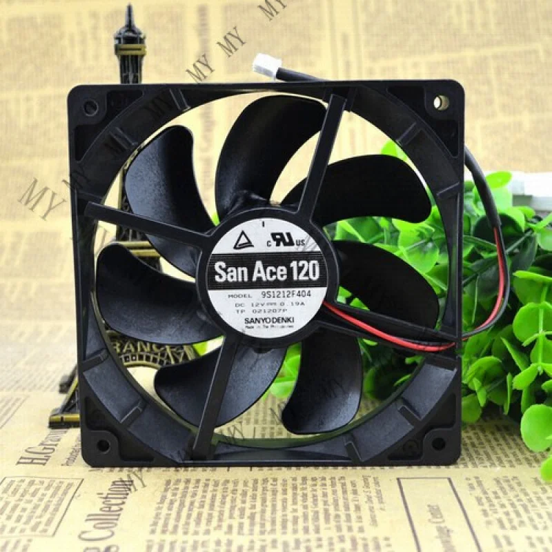 

TT 1PC для 9S1212F404 Охлаждающий вентилятор DC12V 0.19A 2Pin Новый # Т6