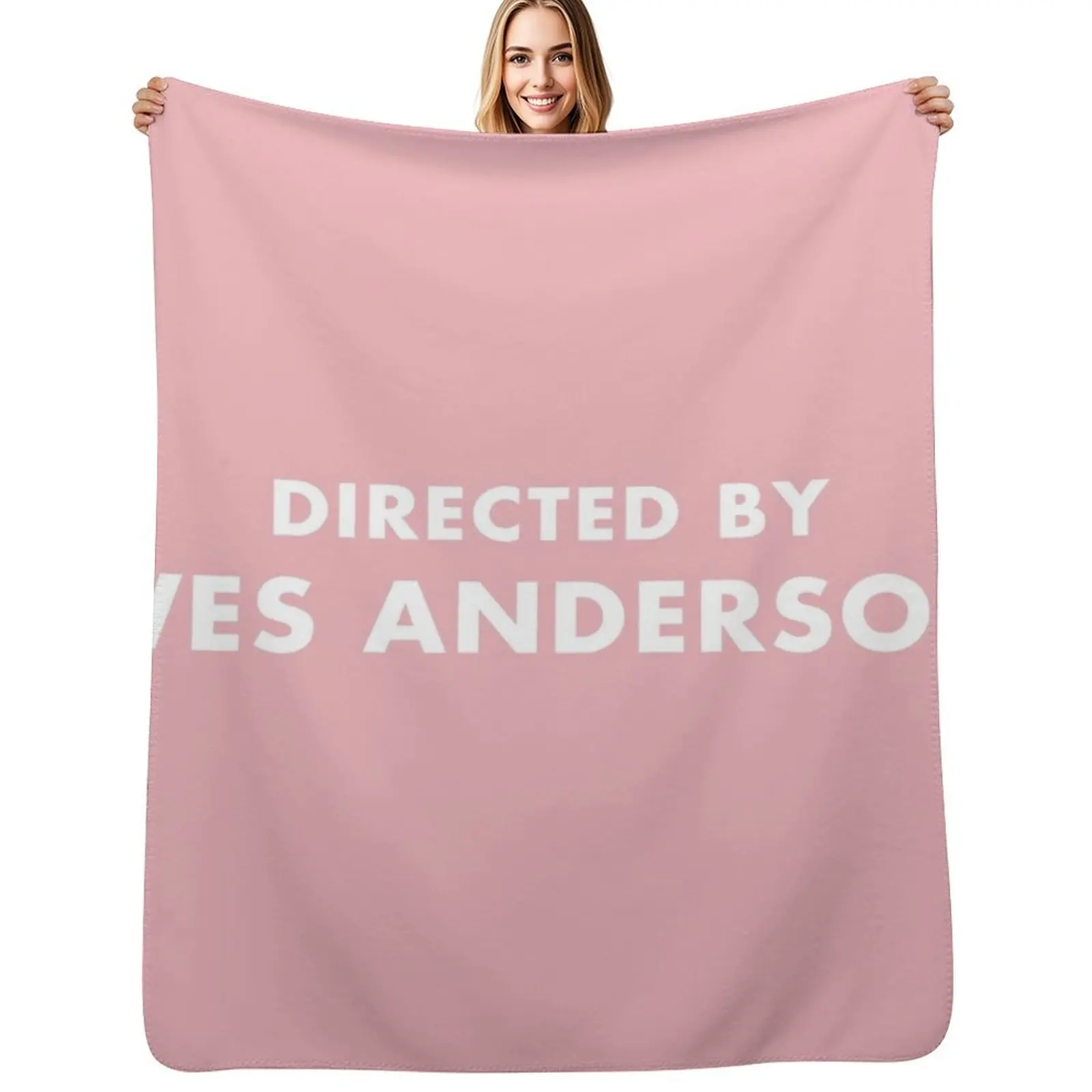 

Directed by Wes Anderson Throw Blanket Beautifuls Decorative Beds Single Plush Blankets