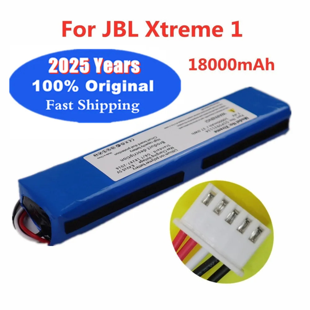 

2025 Years Original Speaker Battery GSP0931134 For JBL Xtreme 1 Xtreme1 18000mAh Replacement Wireless bluetooth Bateria Battery