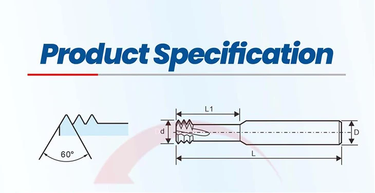 SUREWEL OSG-Beschichtung tungsten carbide HRC70 Wolfram Universal Gewindefräser 3 Zähne Schaftfräser M3 M4 M5 M6 M8 M10 CNC-Maschine – Detail 6