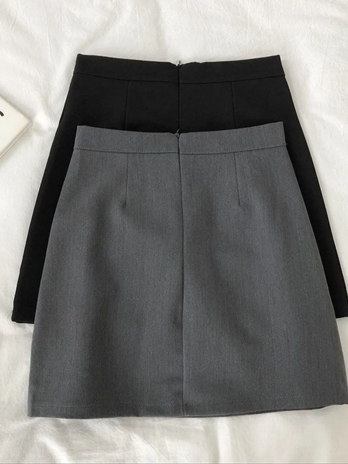 

Весна-Осень 2024: Юбка-карандаш с завышенной талией, универсальная, облегающая, в корейском стиле, для женщин...