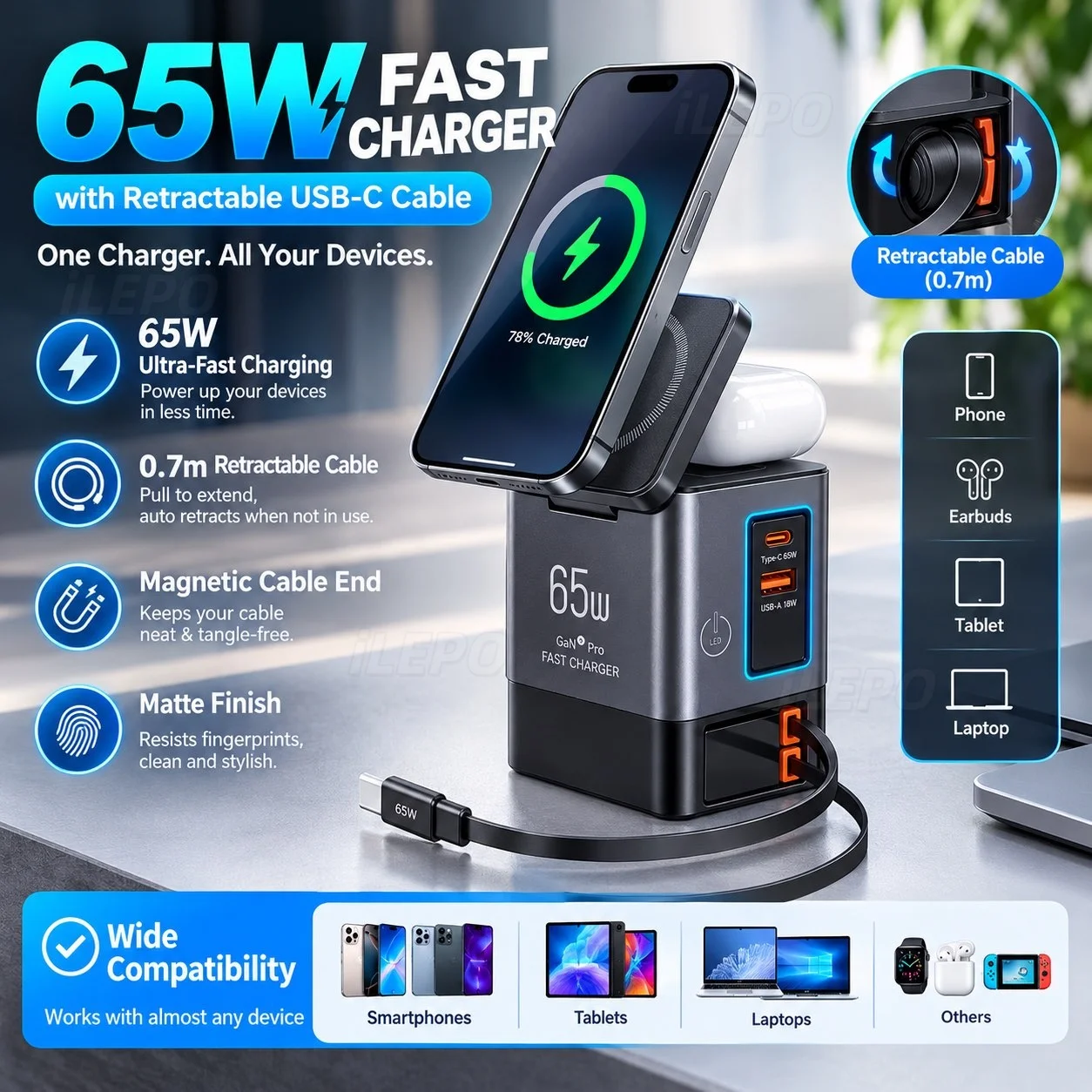 stazione-di-ricarica-6-in-1-da-105-w-con-tecnologia-gan-due-cavi-usb-c-retrattili-da-65-w-caricatore-wireless-magnetico-caricatore-rapido-per-macbook-e-iphone
