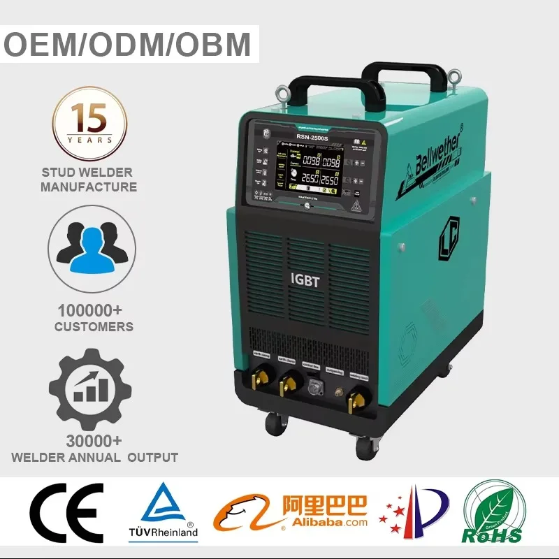 M25 Manual New Drawn Arc Stud Welding Machine For Mild Steel Resistance Welding