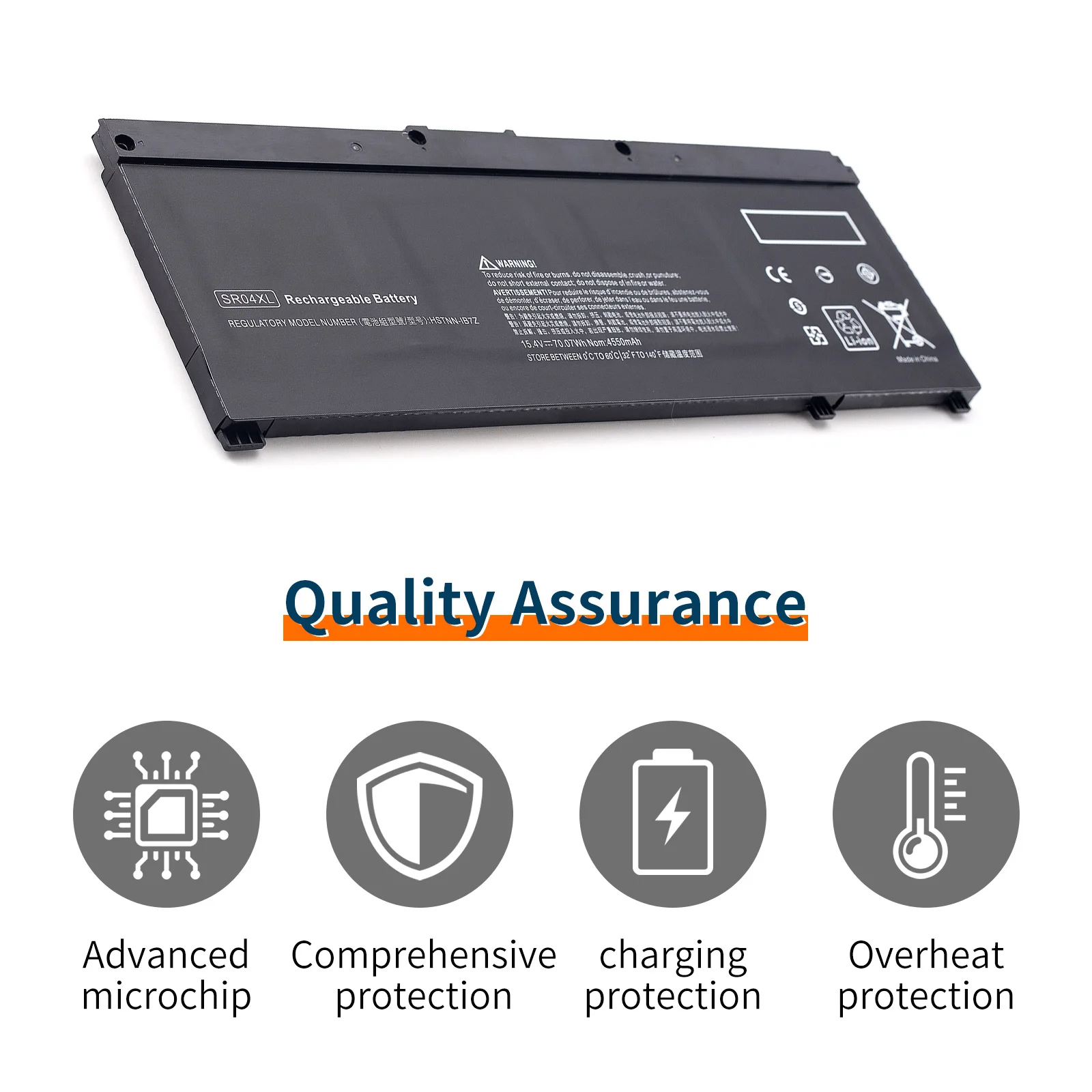 SR04XL Laptop Battery For HP Omen 15-ce000 15-DC0000 Pavilion 15-cb000 Pavilion Gaming 15 2018 4550mAh/70.07WH Notebook