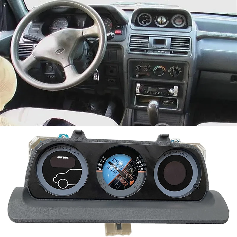 Altimeter/Thermometer/Inclinometer Center Display Dashboard Panel Gauge For Mitsubishi Pajero Montero Shogun MK2 V31 V32 V33 V43
