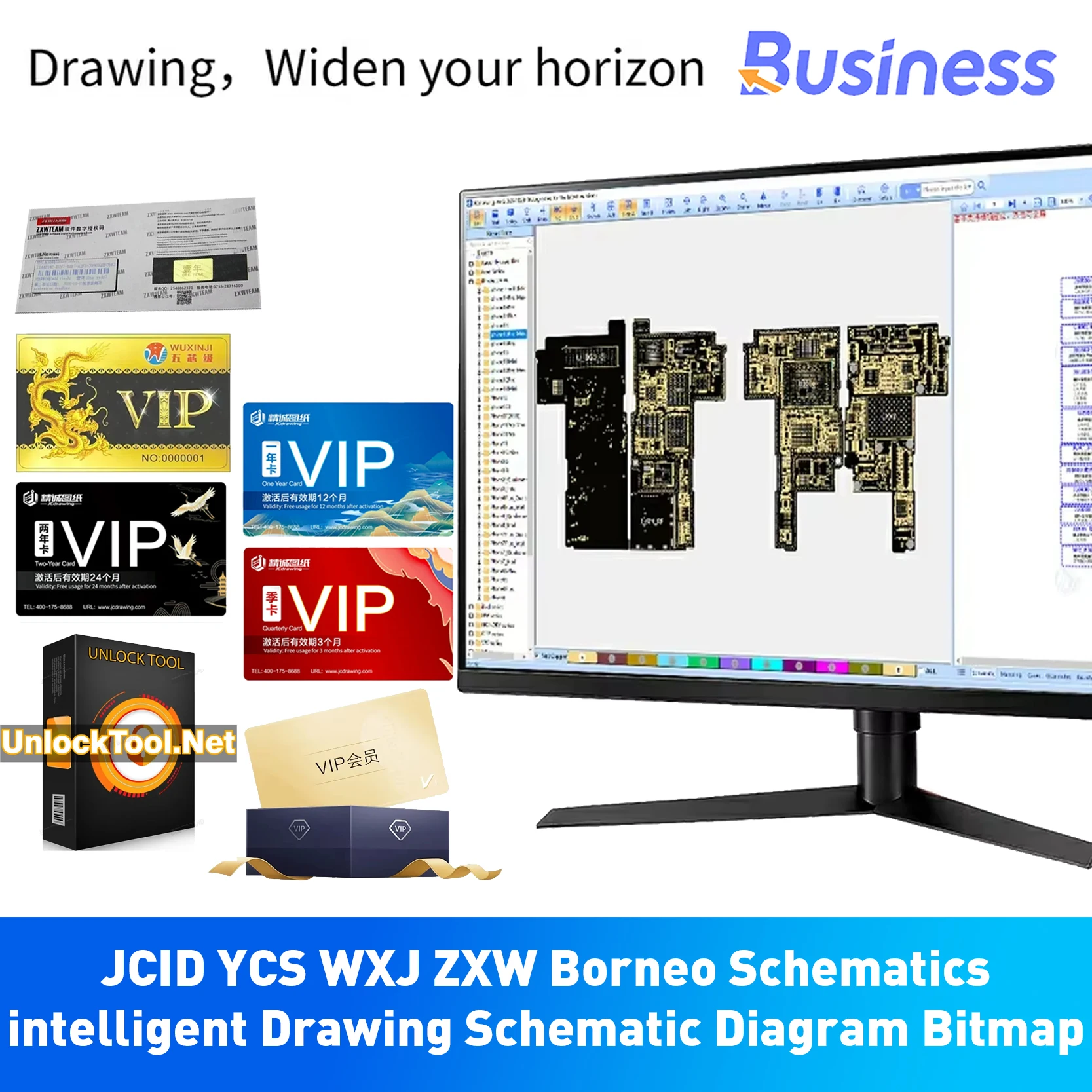 JCID YCS WXJ ZXW رسم ذكي مخطط تخطيطي بتخطيط للهواتف المحمولة دائرة البرامج المتكاملة أدوات الرسم Borneo