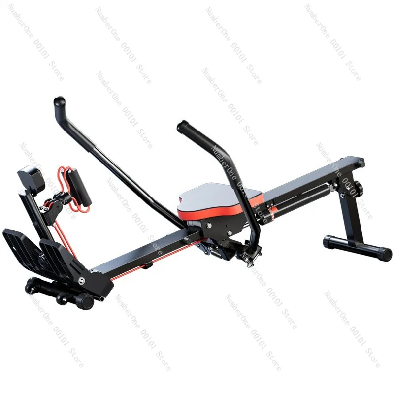 Liquid Resistance Hydraulic Rowing Machine, Water and Wind Resistance Rowing Machine for Weight Loss and Fitness