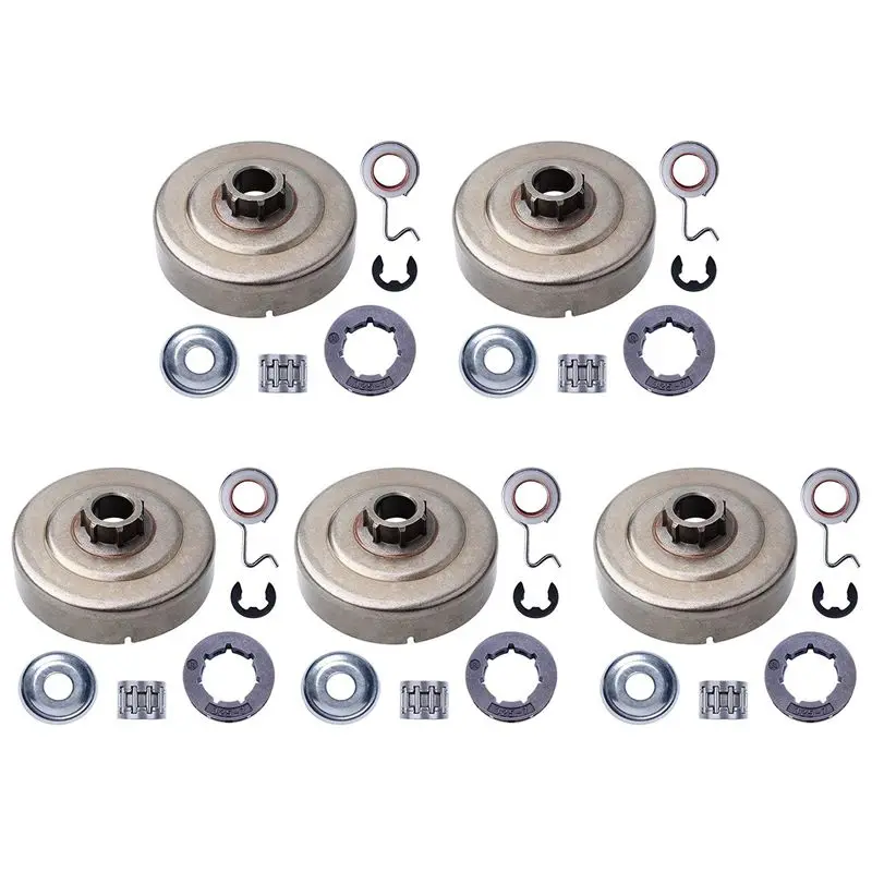 A98E-5X 325-7 Clutch Drum Rim Sprocket Bearing Kit For Stihl MS180 018 017 MS170 MS250 MS230 MS210 MS180C Chainsaw