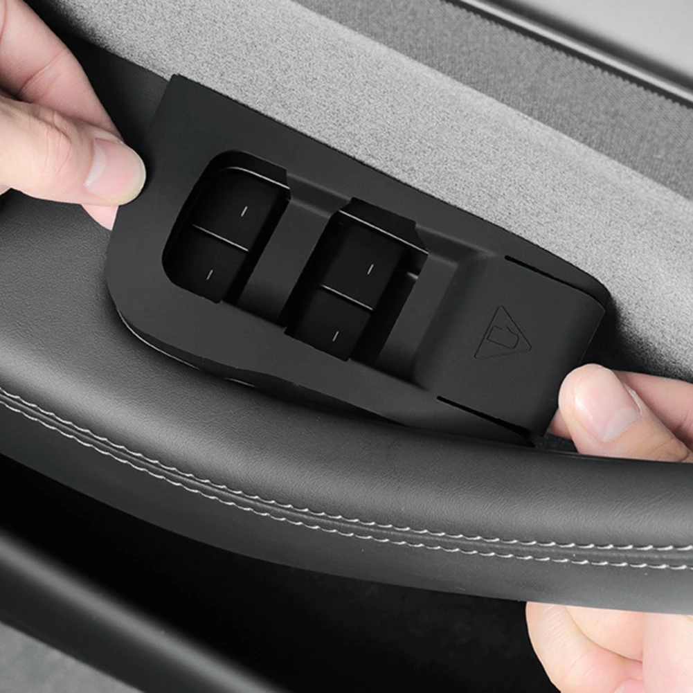 Protective Panel Window Lift Button Cover Car Interior Enhancement Aesthetic Car Interior Accessory Protective Cover For Buttons
