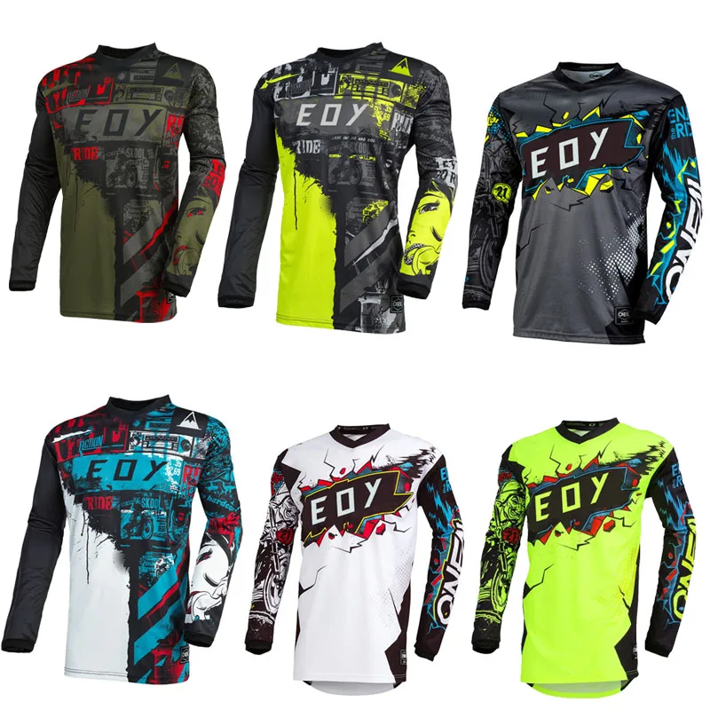 2026 Motorcycle jersey Downhill Mountain Bike MTB Shirts Off road DH Bikefox Motorcycle Jersey Motocross Sport wear Clothing