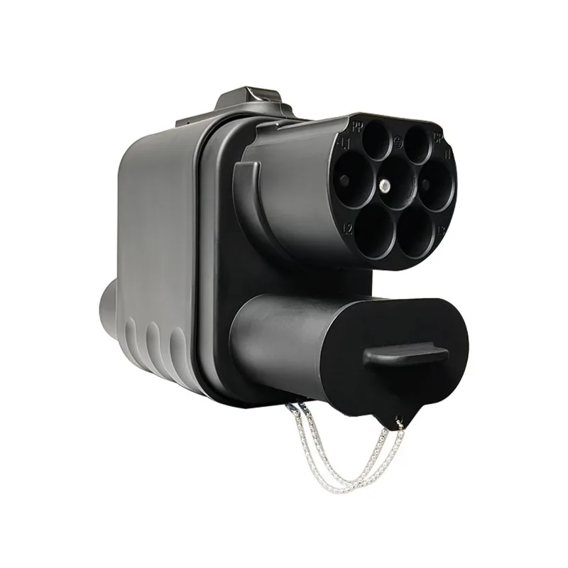 European standard to American standard CCS2 TO CCS1 AC + DC adapter AC and DC two-in-one adapter adapter