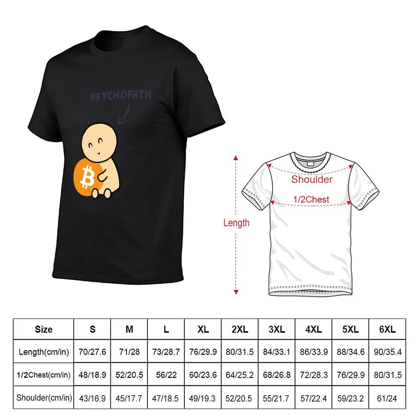 The Little Psychopath T-Shirt oversized t shirt plain plus sizes mens clothing