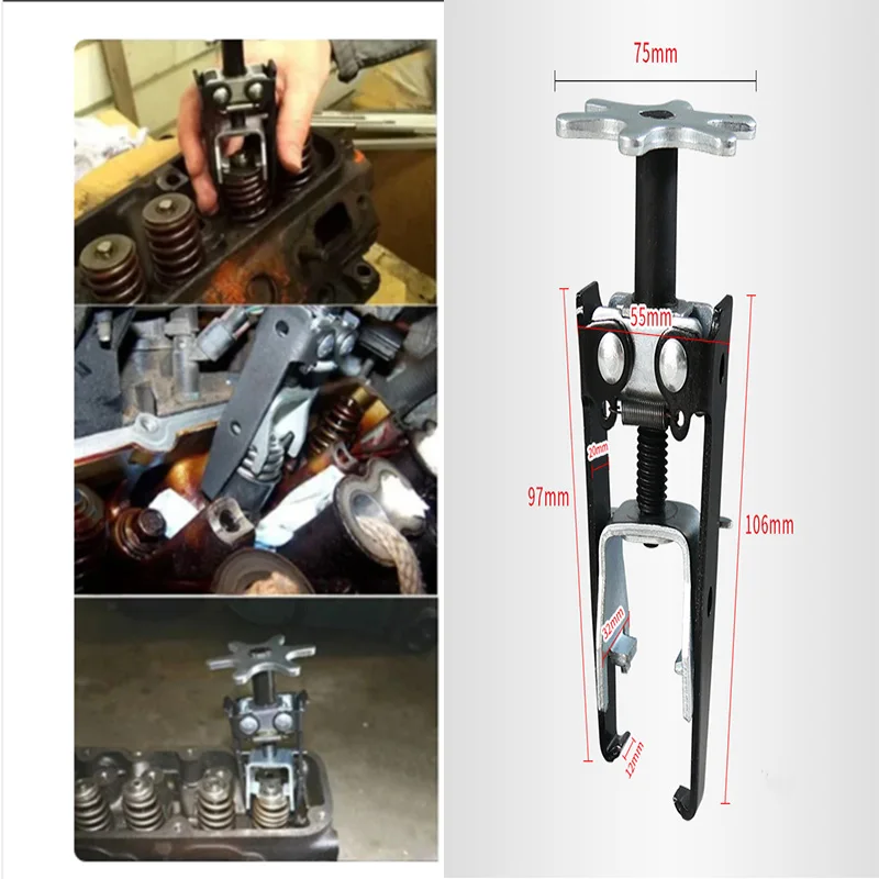 Valve Spring Compressor Professional Remove Valve Spring Keeper Tool Auto Engine Overhead Valve Removal Tool