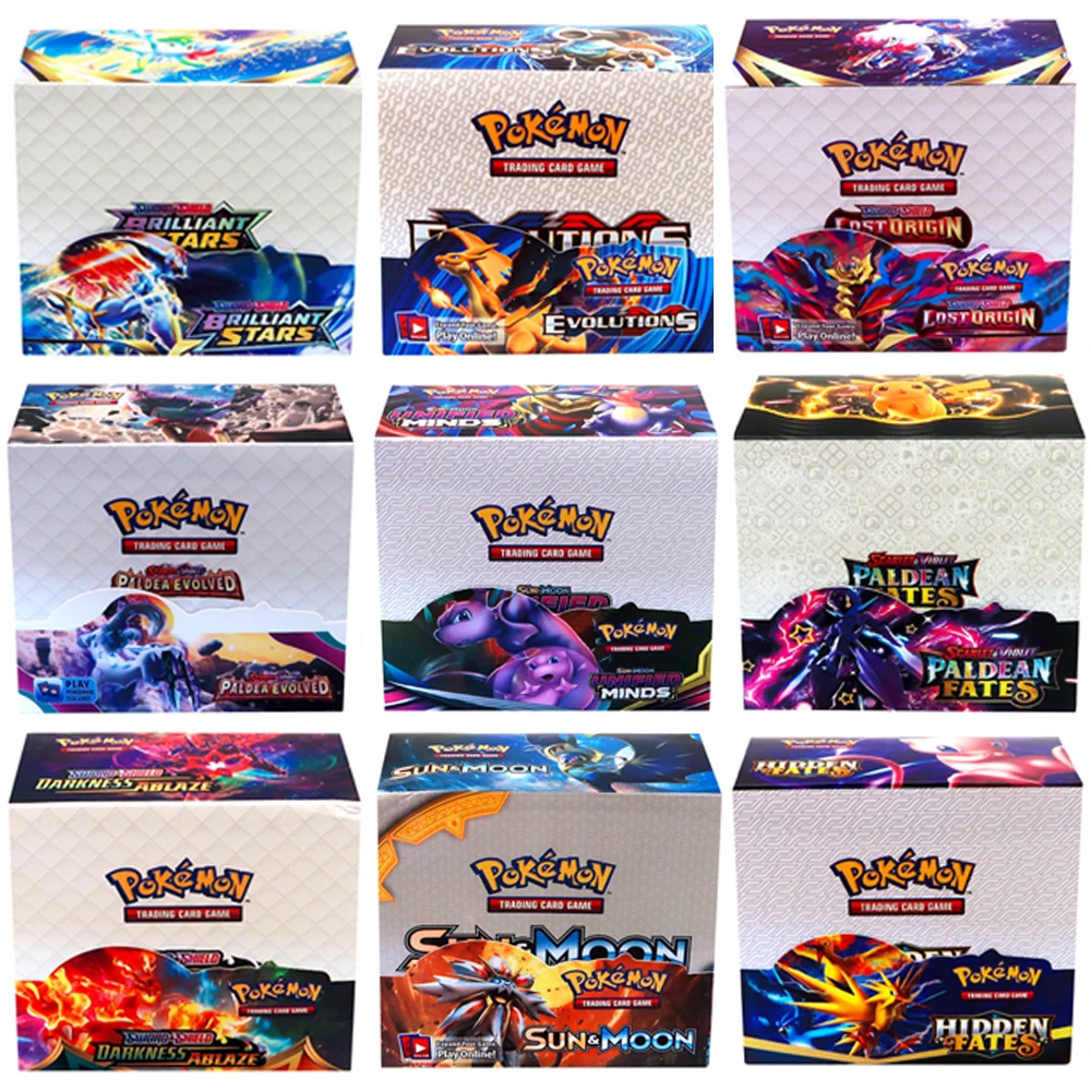 

324pcs Pokemon TCG: Sword & Shield Vivid Voltage Card Mini Booster Pack Unweighed New Factory Sealed Pokemon Card Game