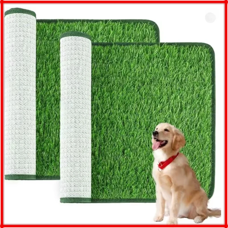 Artificial Grass Dog Potty Pad - Easy ToClean, Odor Resistant,Indoor/OutdoorPet Training Solution