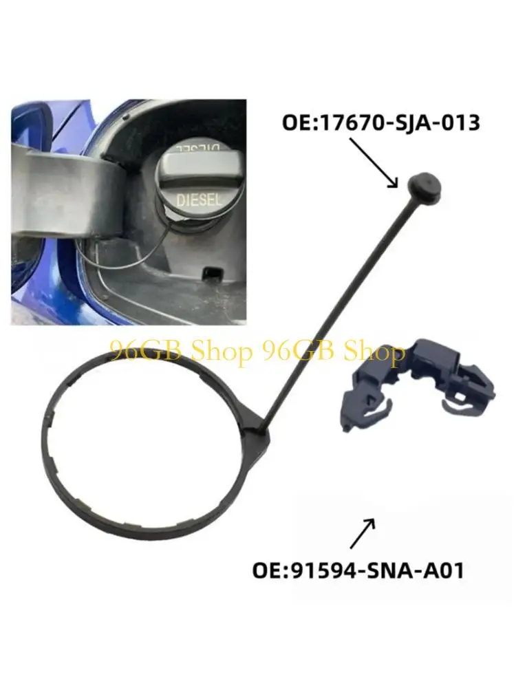 96GB ABS Oil Filler Cover Heat Resistant Car Engine Oil Filter Cover Replace 91594SNAA01 17671SJA003