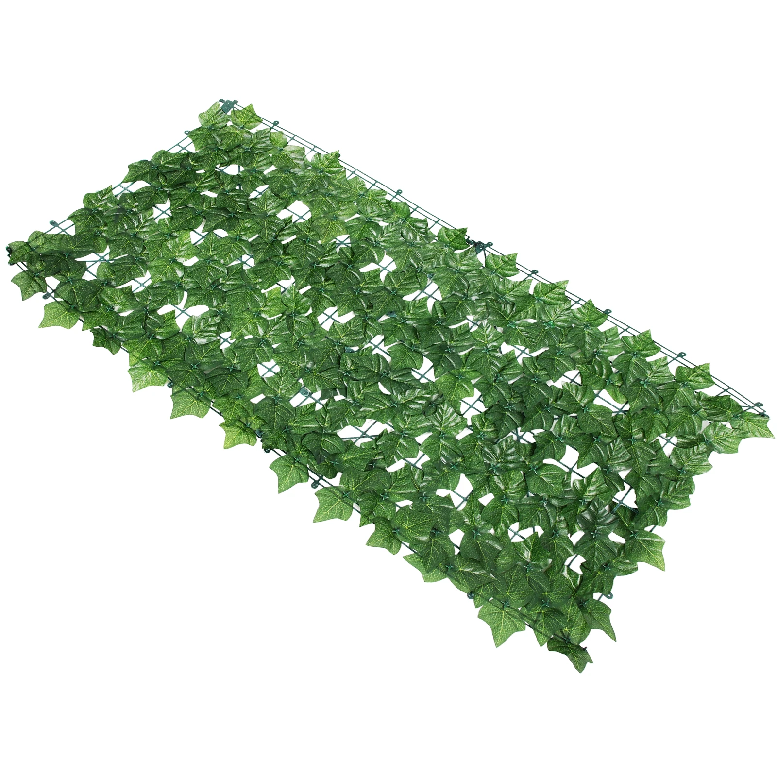 

Artificial Leaves Wall Greenery Decor Screen Courtyard Decoration Plastic Leaf Fence