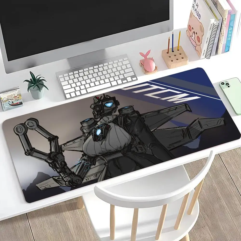 Skibidi Toilet Animation Mousepad Non-slip Suitable For Office Computers Laptops E-sports Game Desk Mats XXL Keyb